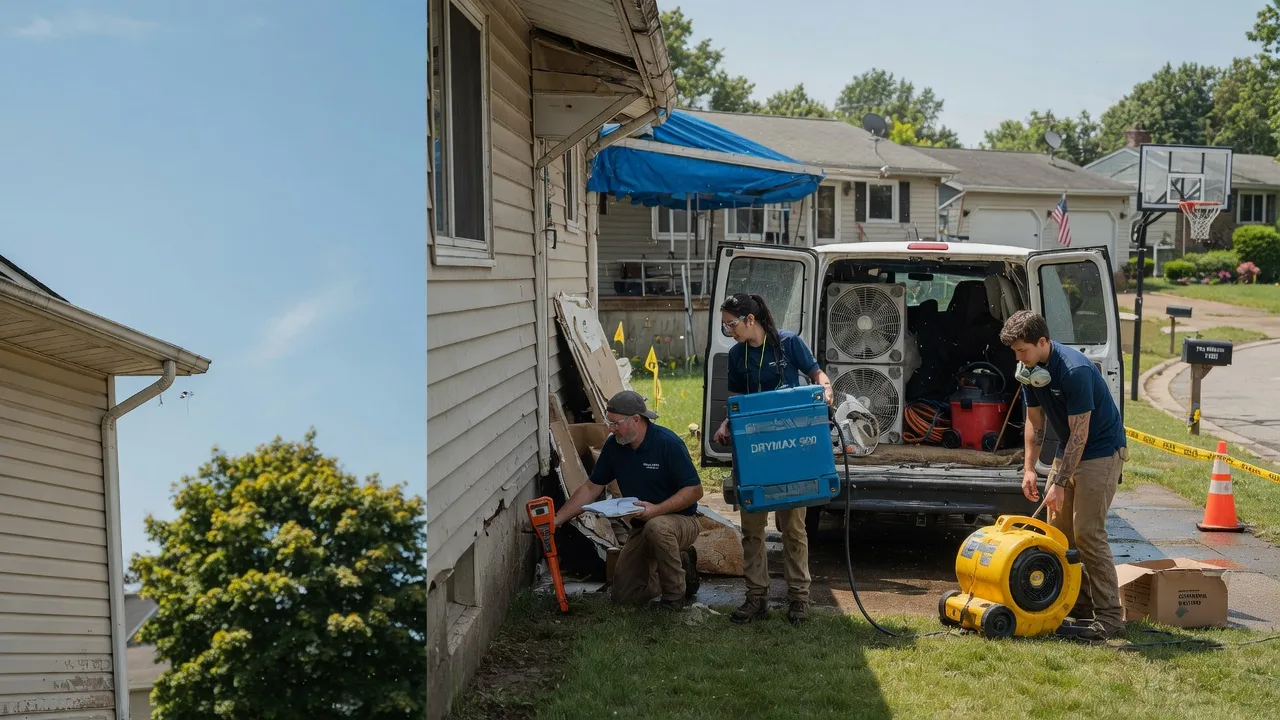 Ceiling Leak Cleanup in Weyauwega, WI near me